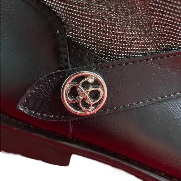 Jessica Simpson Kid's Girls' Summit Boot Black Metallic 5M US Big Kid - Picture 4 of 8